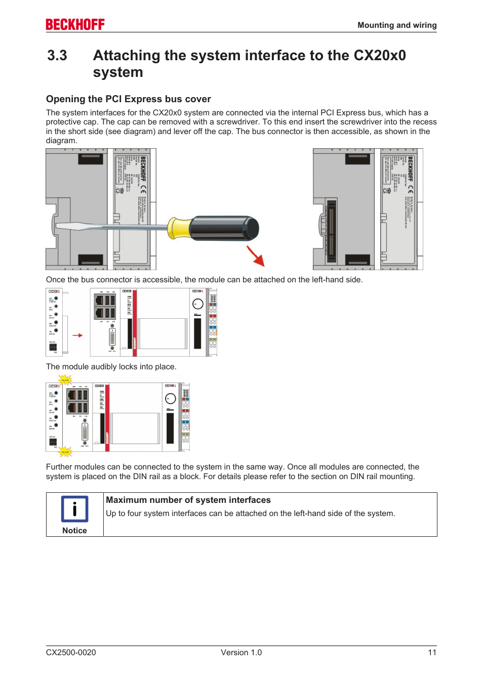 BECKHOFF CX2500­0020 User Manual | Page 11 / 26