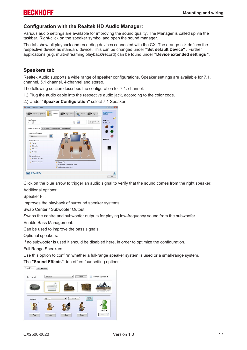 BECKHOFF CX2500­0020 User Manual | Page 17 / 26