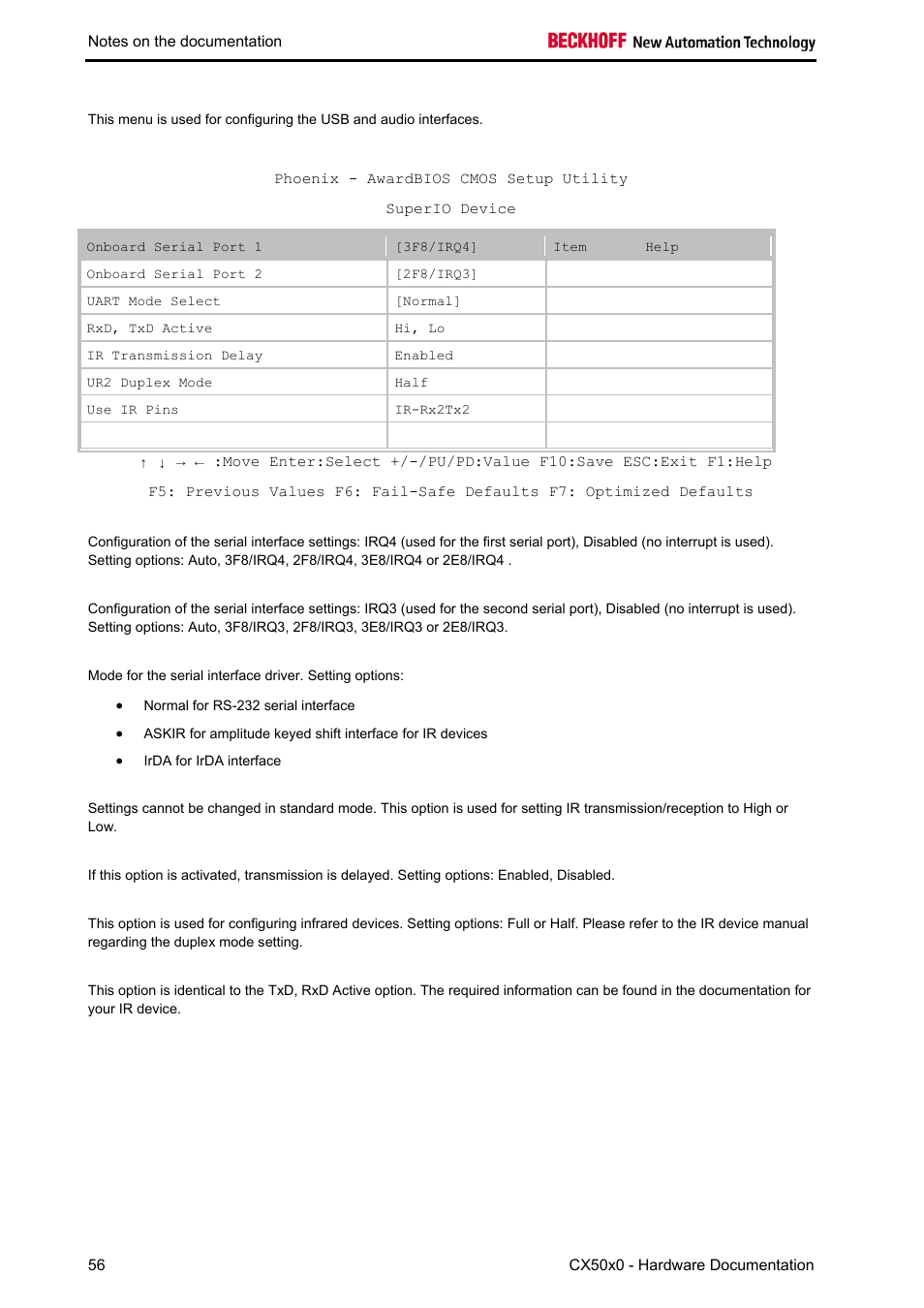 Superio device | BECKHOFF CX50x0 User Manual | Page 58 / 77