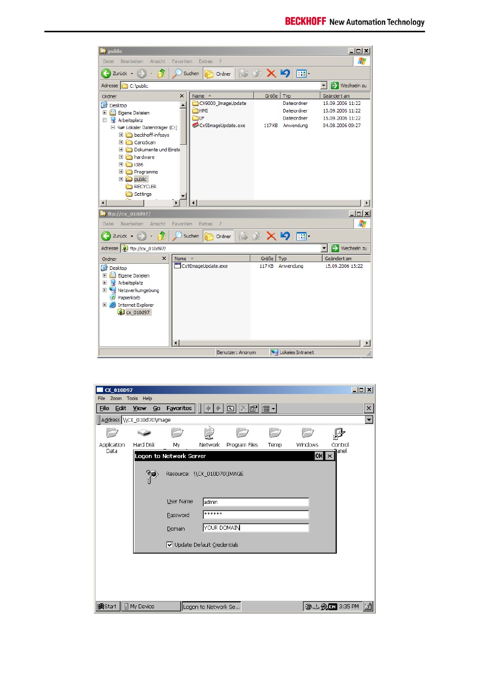 BECKHOFF CX9000 User Manual | Page 56 / 61