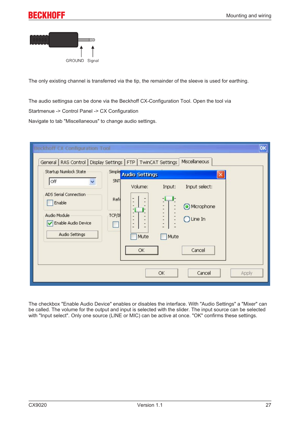 BECKHOFF CX9020 User Manual | Page 27 / 48