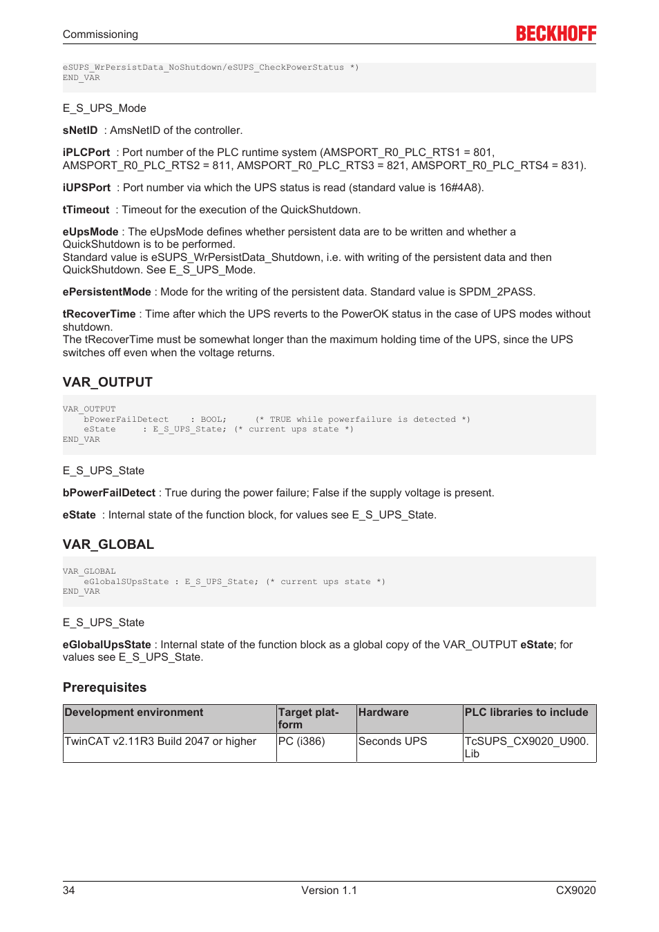 BECKHOFF CX9020 User Manual | Page 34 / 48