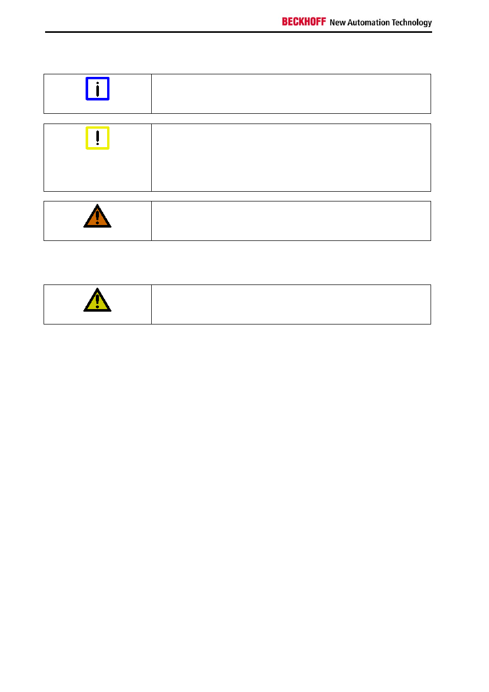 Basic safety measures, Operator's obligation to exercise diligence | BECKHOFF C9900-P208 User Manual | Page 6 / 20