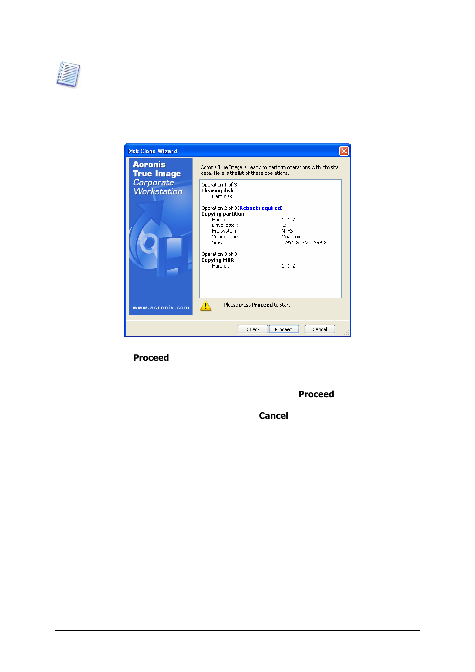 11 cloning summary, 4 cloning with manual partitioning, 1 old and new disk partition layouts | Acronis True Image 9.1 Enterprise Server - User Guide User Manual | Page 100 / 115