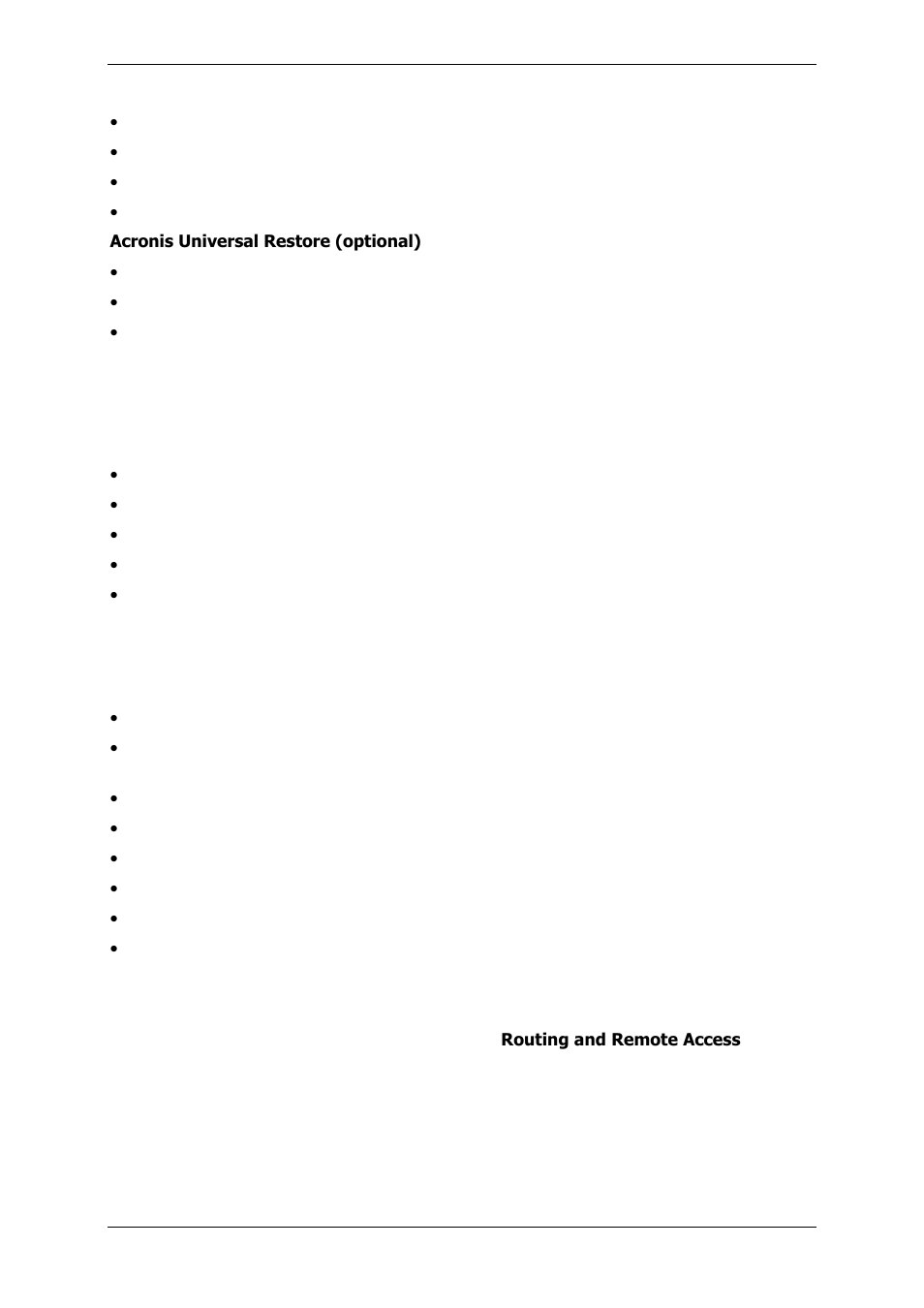 3 supported file systems, 4 supported storage media | Acronis True Image 9.1 Enterprise Server - User Guide User Manual | Page 12 / 115
