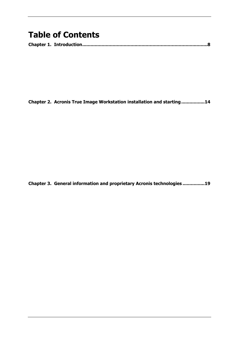 Acronis True Image 9.1 Enterprise Server - User Guide User Manual | Page 4 / 115