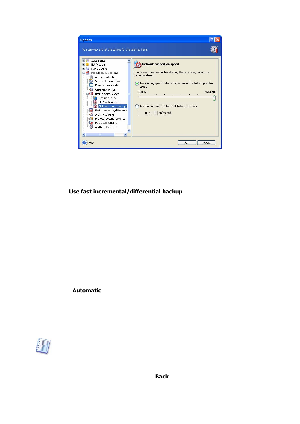 6 fast incremental/differential backup, 7 archive splitting | Acronis True Image 9.1 Enterprise Server - User Guide User Manual | Page 55 / 115