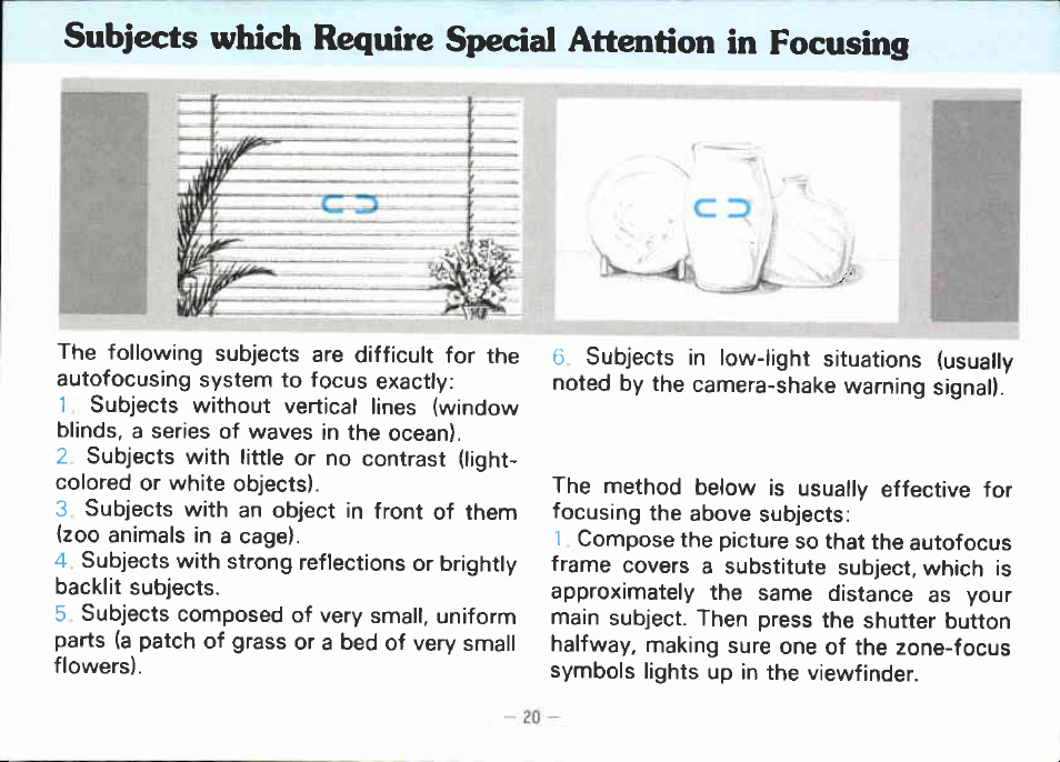 Using the self>timer | Canon AF 35 ML User Manual | Page 22 / 43