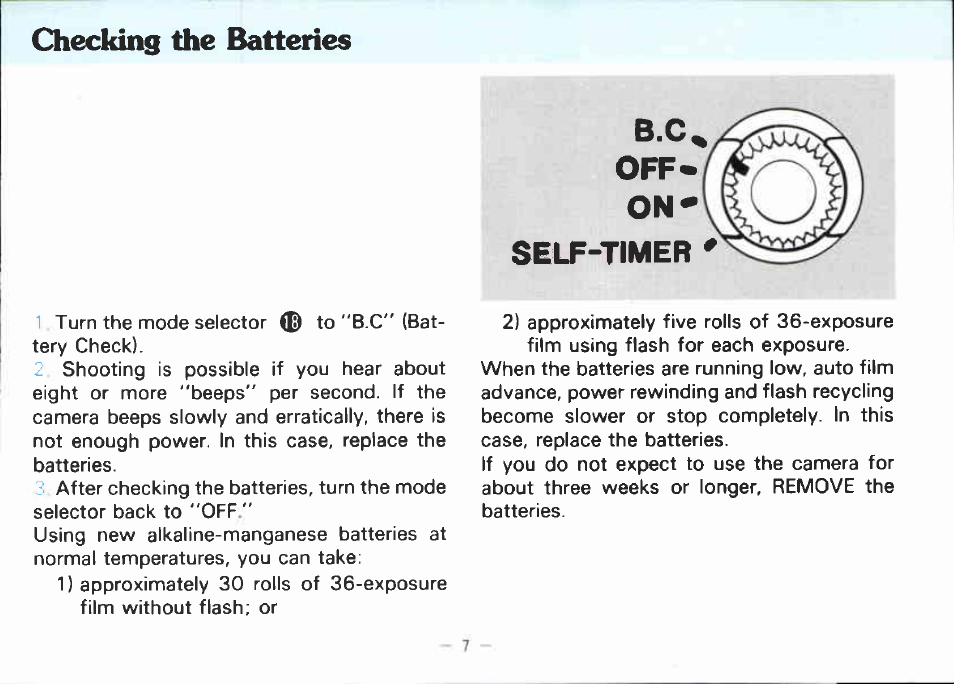 Basic operation | Canon AF 35 ML User Manual | Page 9 / 43