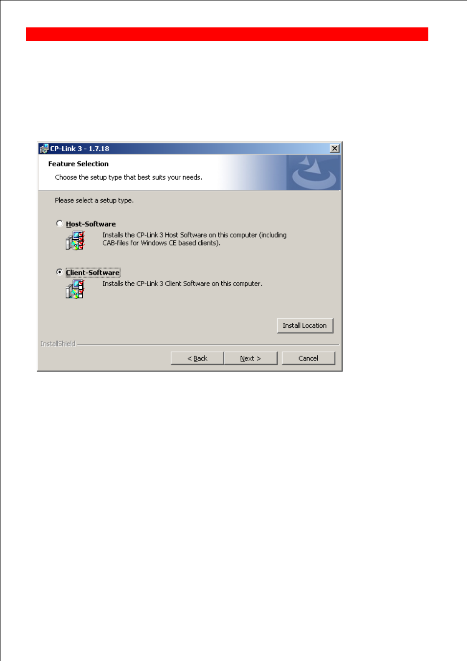 Installation - client | BECKHOFF CP-Link3 User Manual | Page 17 / 78