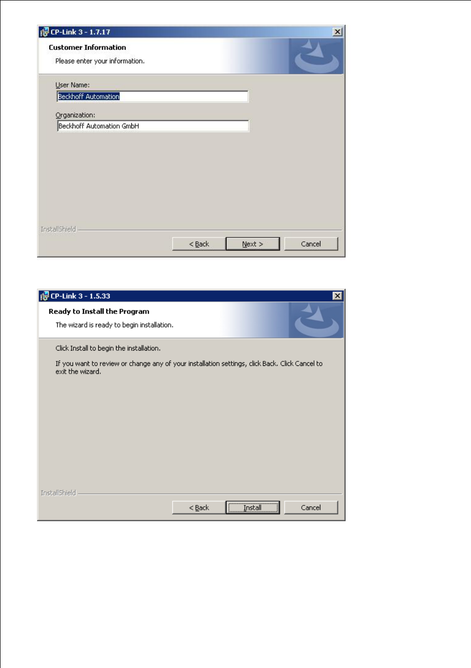 BECKHOFF CP-Link3 User Manual | Page 18 / 78