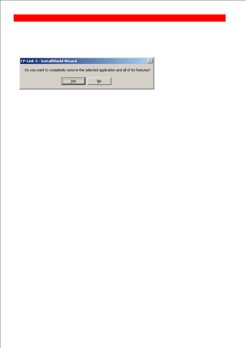 Uninstallation | BECKHOFF CP-Link3 User Manual | Page 21 / 78