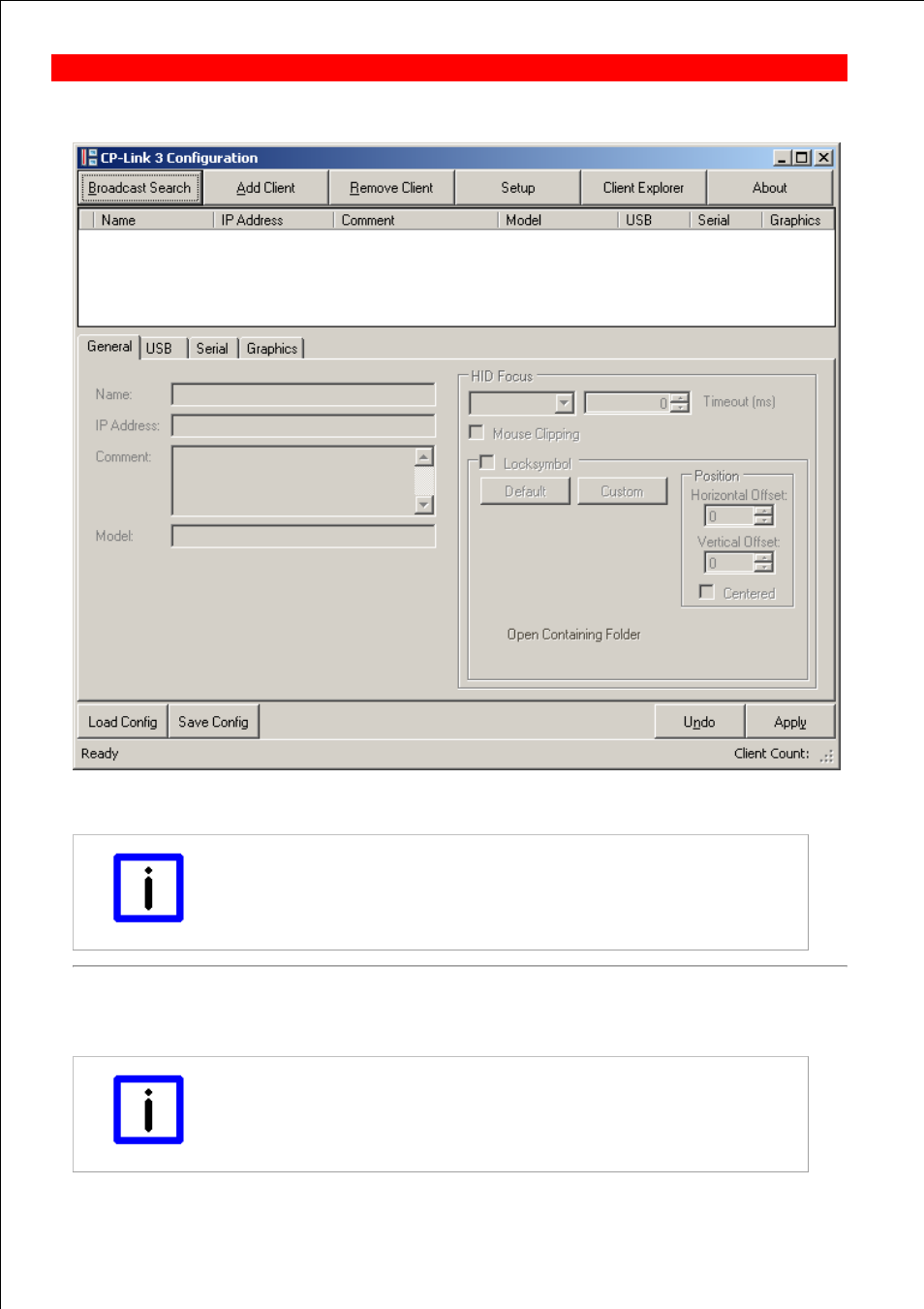 Edit the client list, Broadcast search | BECKHOFF CP-Link3 User Manual | Page 26 / 78