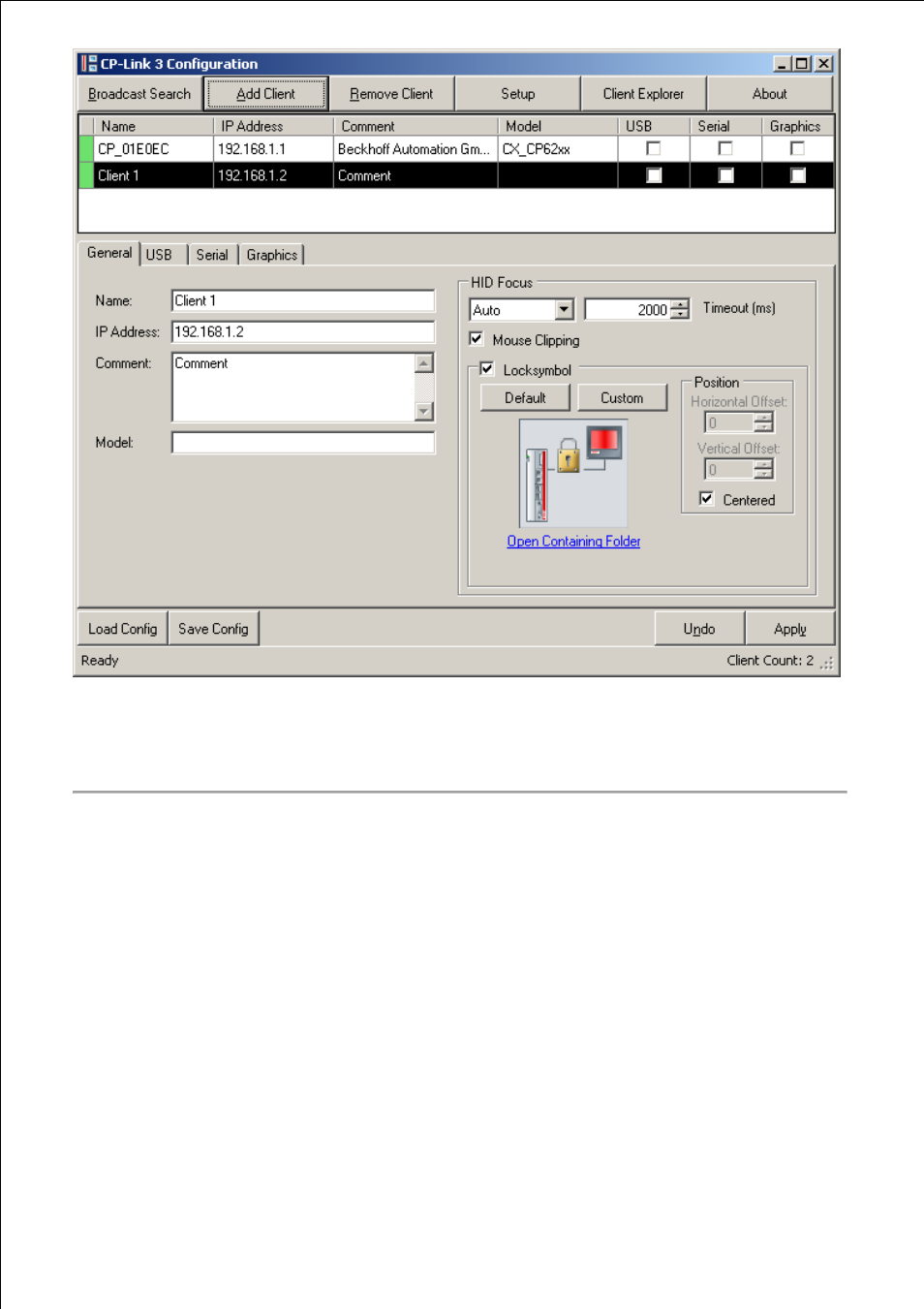 Remove client | BECKHOFF CP-Link3 User Manual | Page 29 / 78