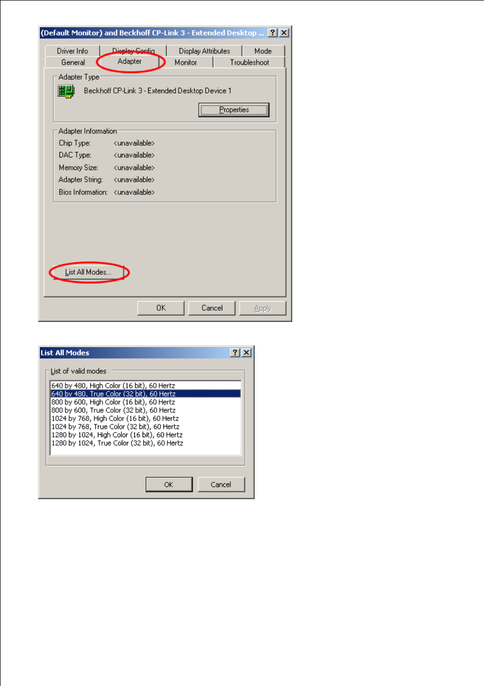 Directx / opengl | BECKHOFF CP-Link3 User Manual | Page 53 / 78