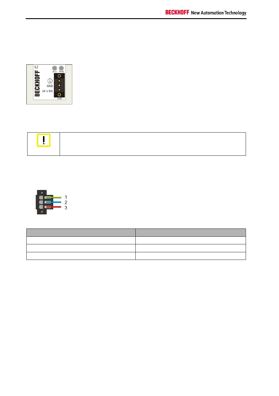 2 connections | BECKHOFF CU8005-0000 User Manual | Page 8 / 18
