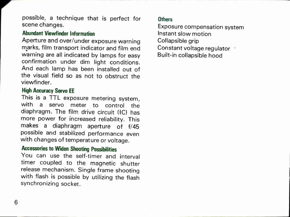 Outstanding features | Canon 814XL User Manual | Page 6 / 102