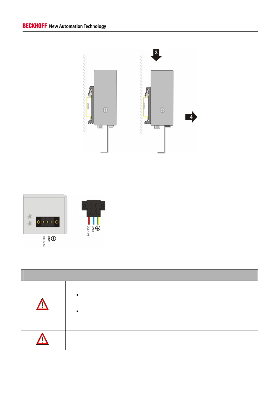 3 power supply | BECKHOFF CU8860-0000 User Manual | Page 11 / 17