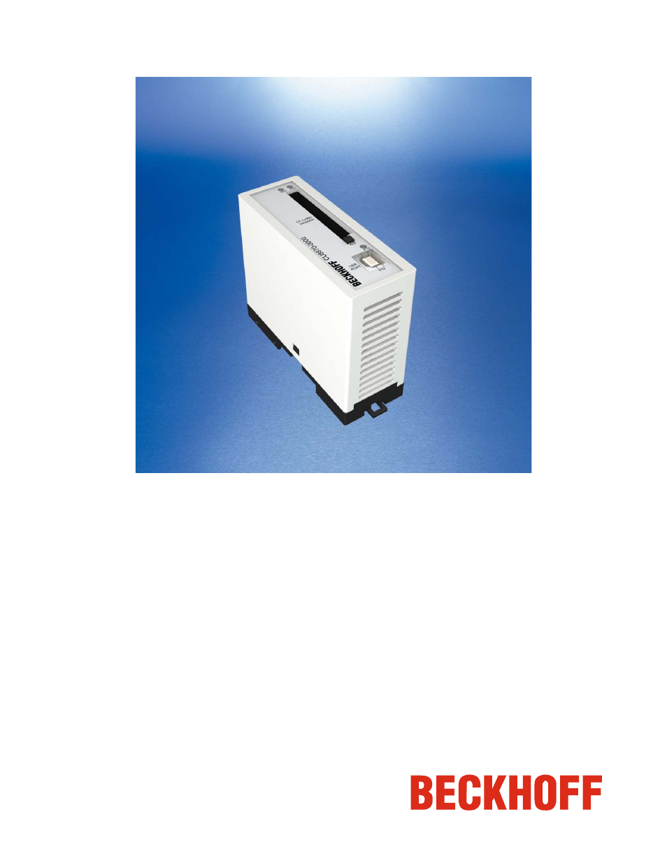 BECKHOFF CU8870-0000 User Manual | 15 pages