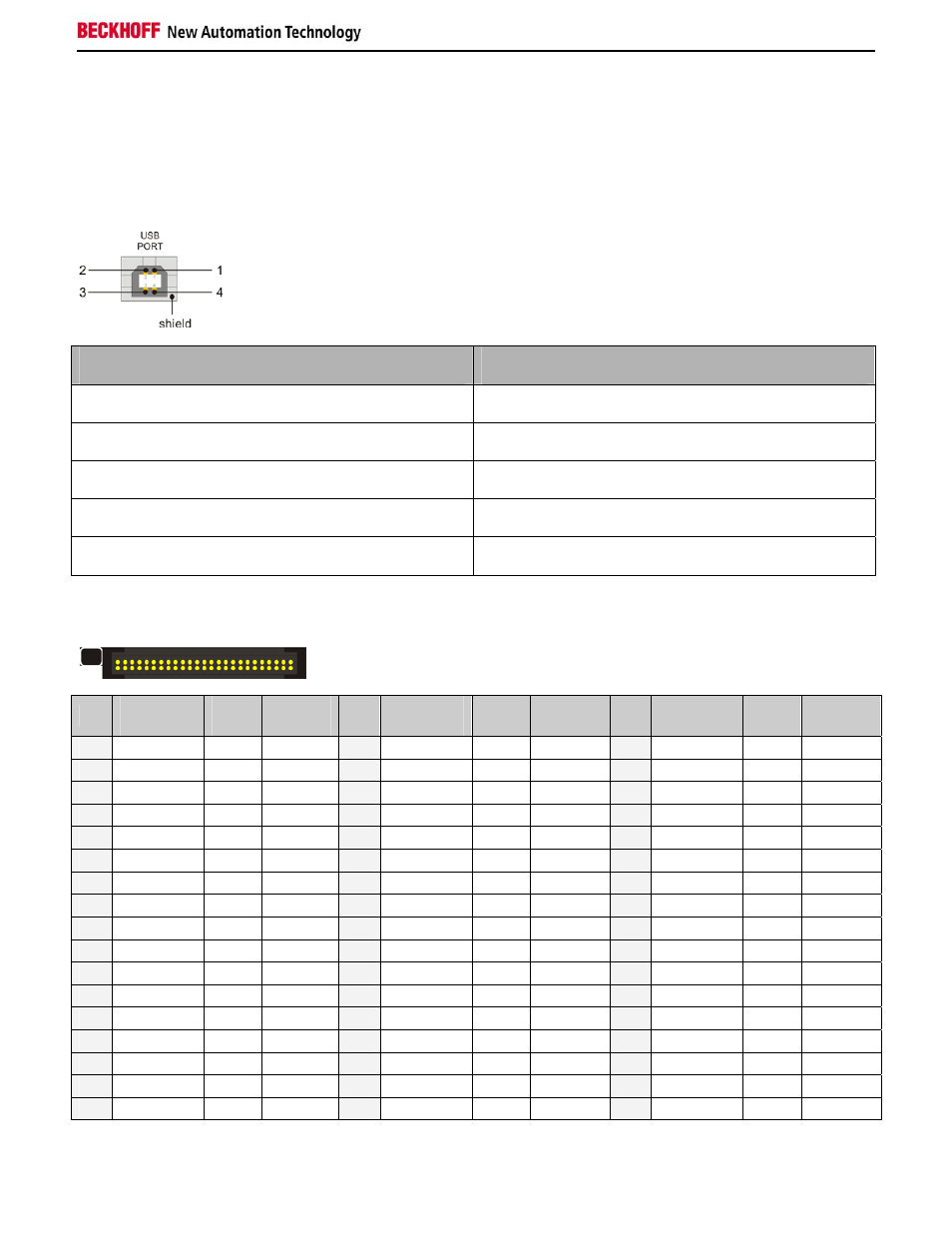 4 connectors | BECKHOFF CU8870-0000 User Manual | Page 11 / 15