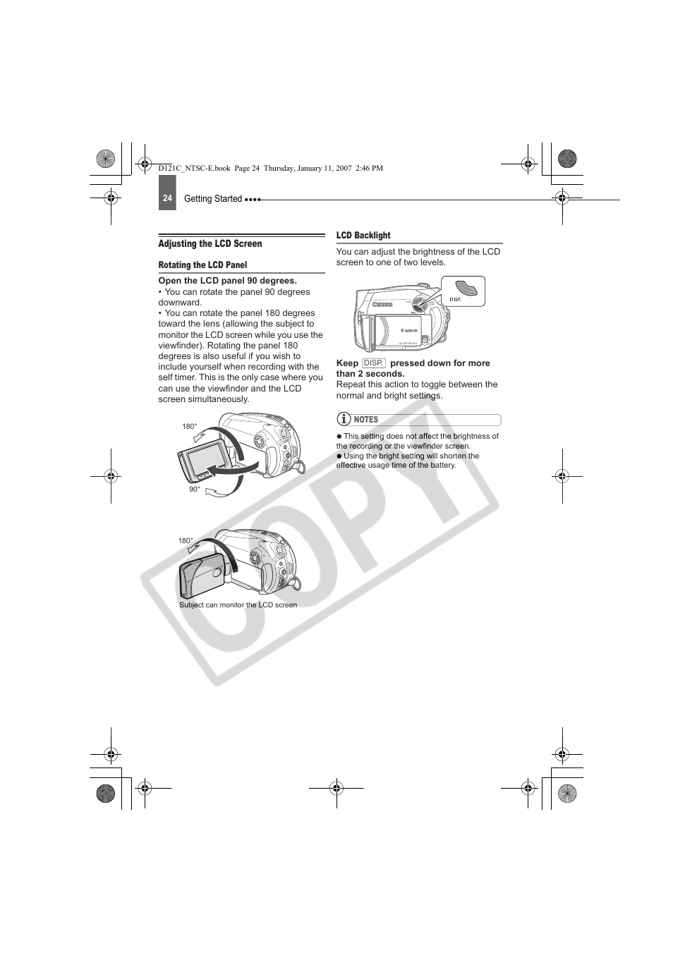 Canon DC210 User Manual | Page 24 / 85