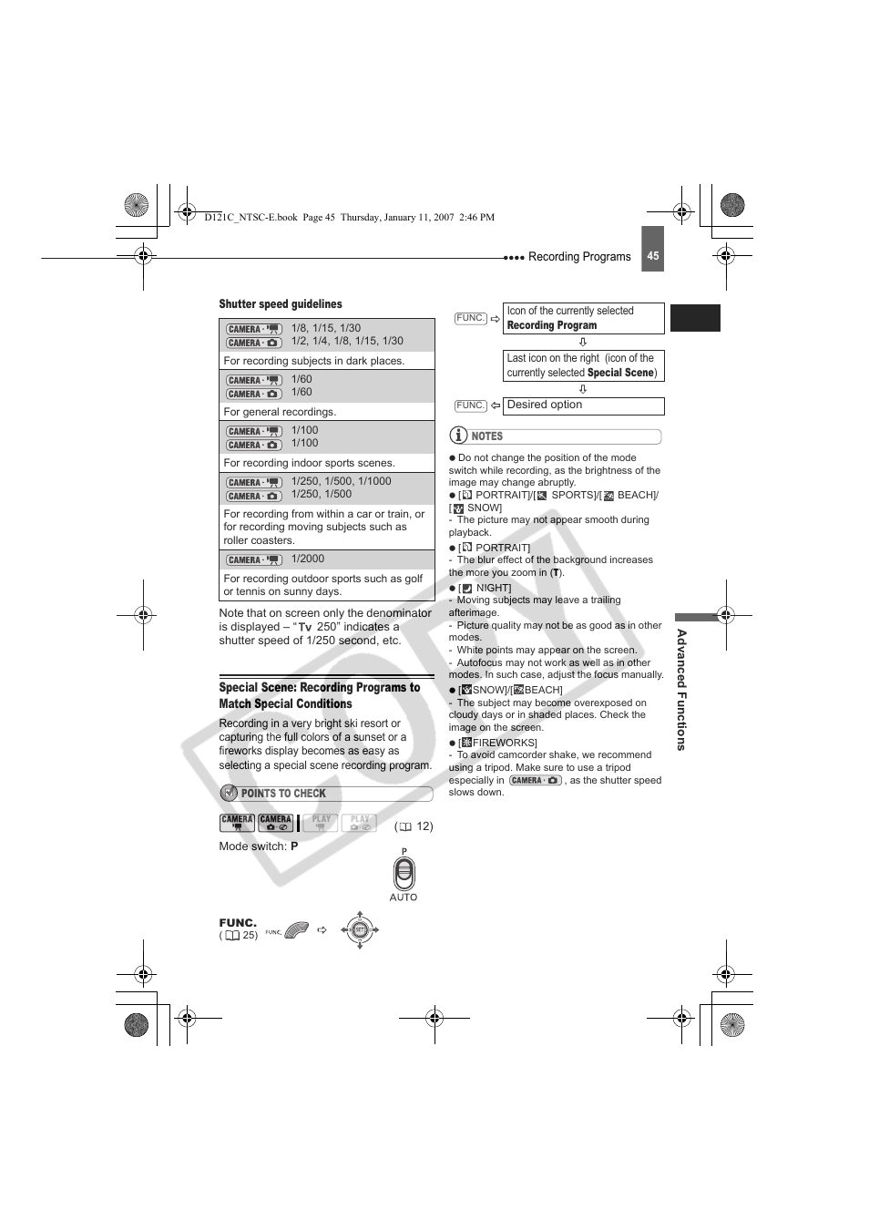 Canon DC210 User Manual | Page 45 / 85