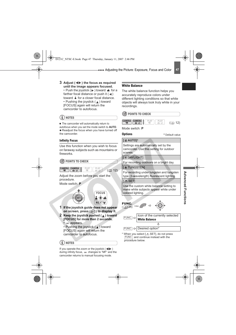 Canon DC210 User Manual | Page 47 / 85