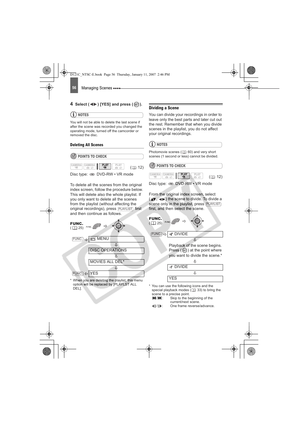 Canon DC210 User Manual | Page 56 / 85