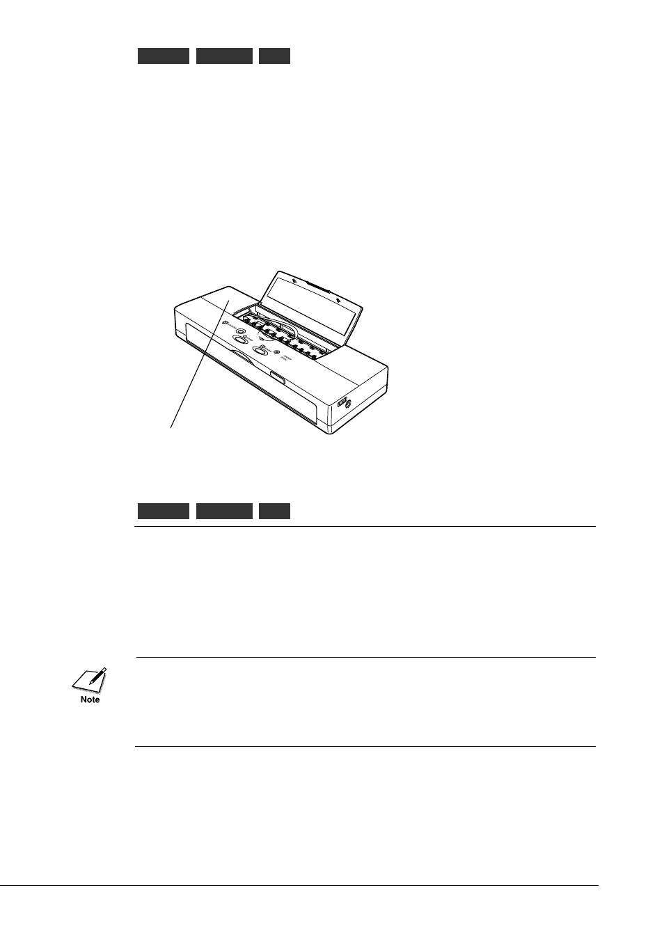 Make sure the bj cartridge is installed correctly | Canon BJC-55 User Manual | Page 116 / 181