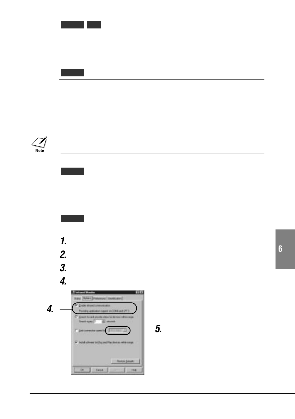 Cannot print via wireless infra-red connections | Canon BJC-55 User Manual | Page 117 / 181