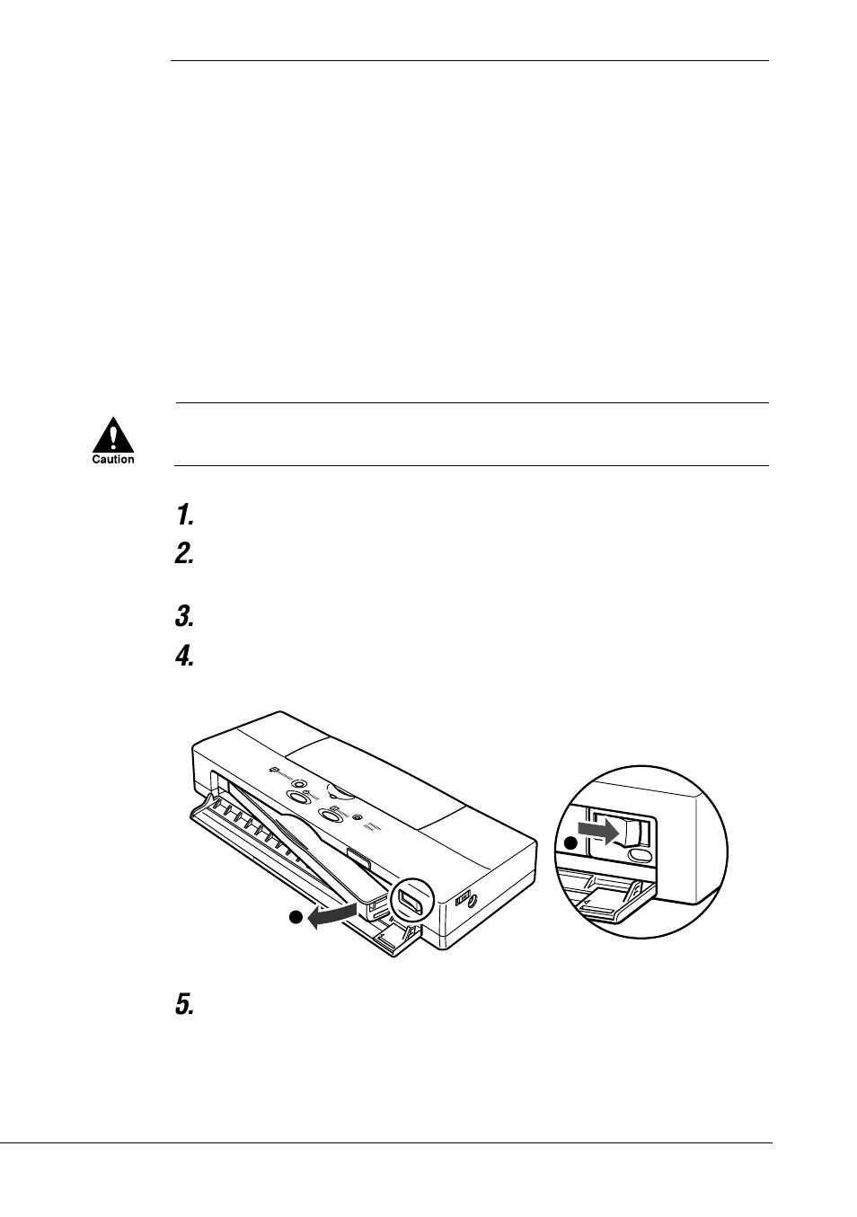 Replacing the battery pack | Canon BJC-55 User Manual | Page 64 / 181