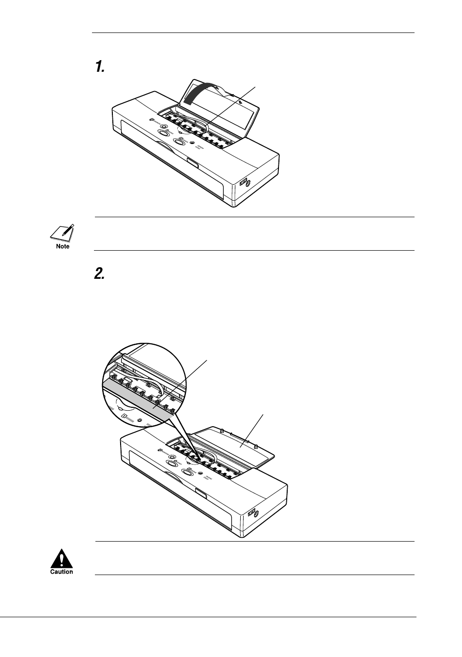 Cleaning inside and outside the printer | Canon BJC-55 User Manual | Page 86 / 181