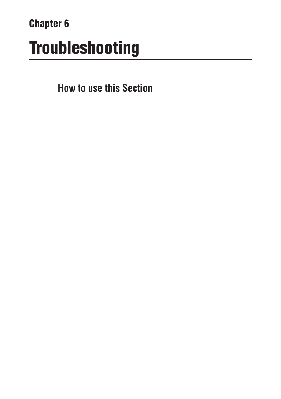 Troubleshooting, Chapter 6 | Canon BJC-55 User Manual | Page 90 / 181