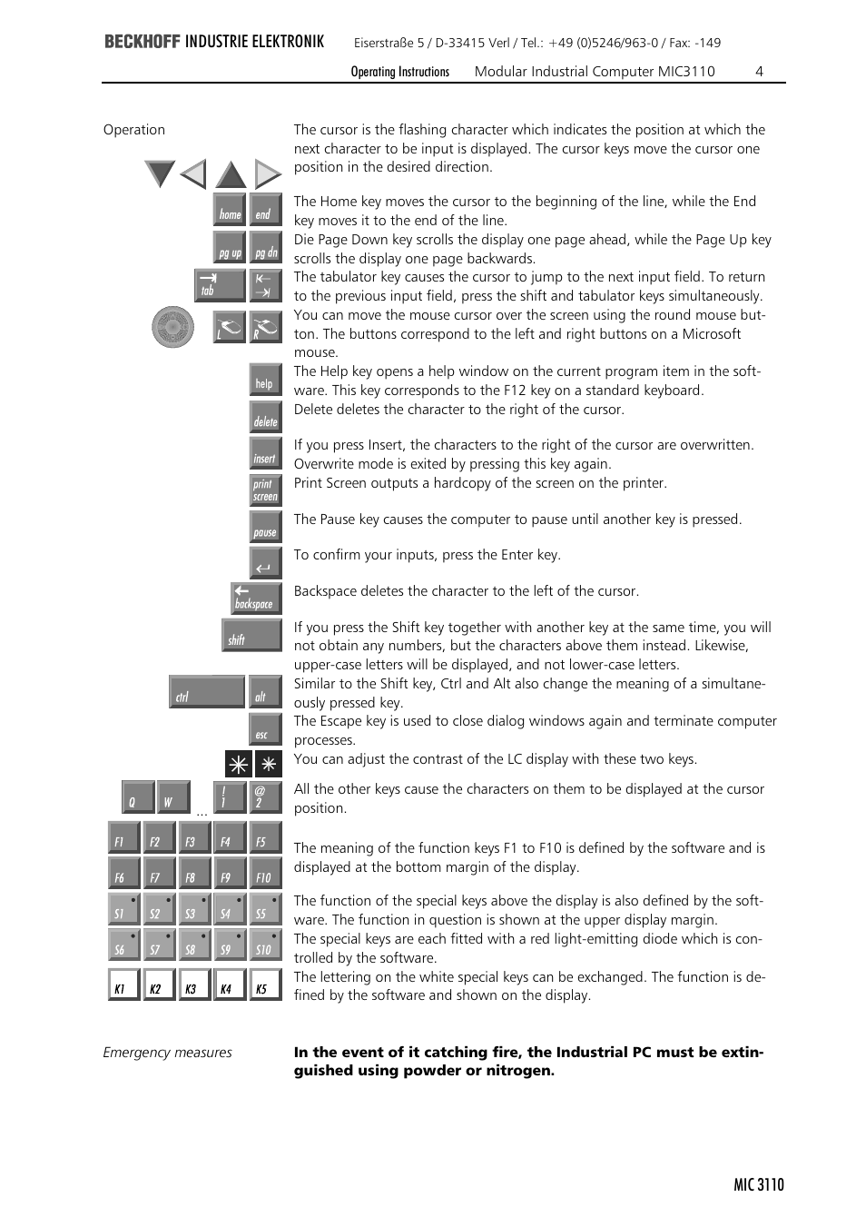 BECKHOFF C3110 230V User Manual | Page 4 / 6