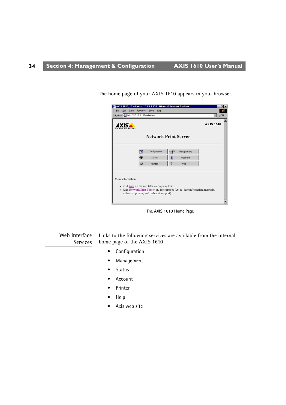 Canon AXIS 1610 User Manual | Page 34 / 57