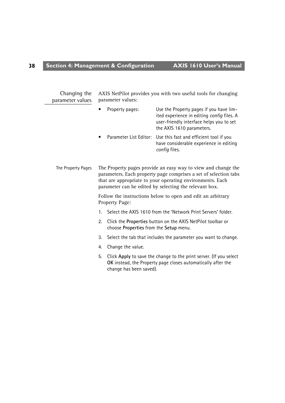 Canon AXIS 1610 User Manual | Page 38 / 57