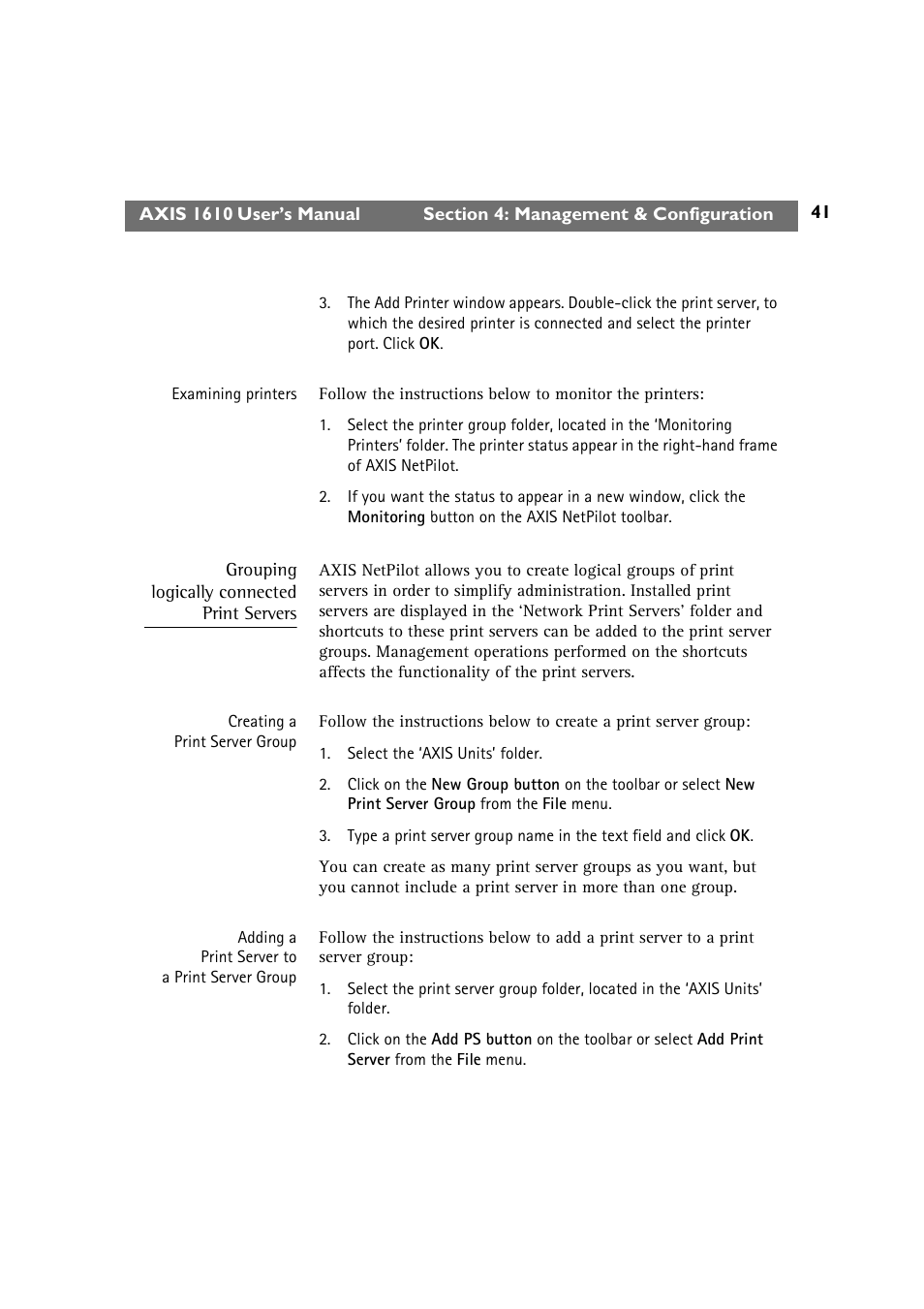 Canon AXIS 1610 User Manual | Page 41 / 57