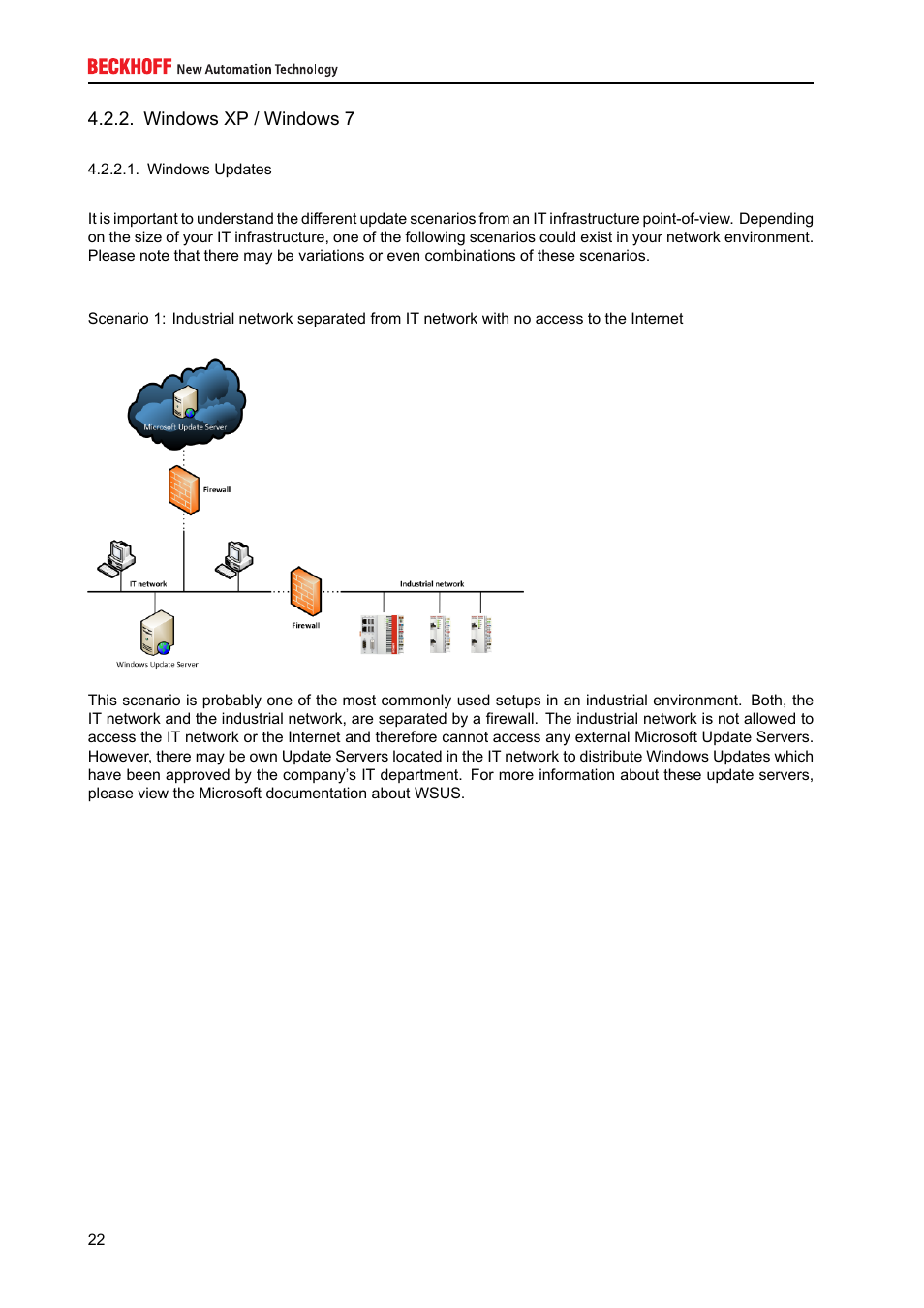 Windows xp / windows 7 | BECKHOFF IPC-Security User Manual | Page 22 / 73