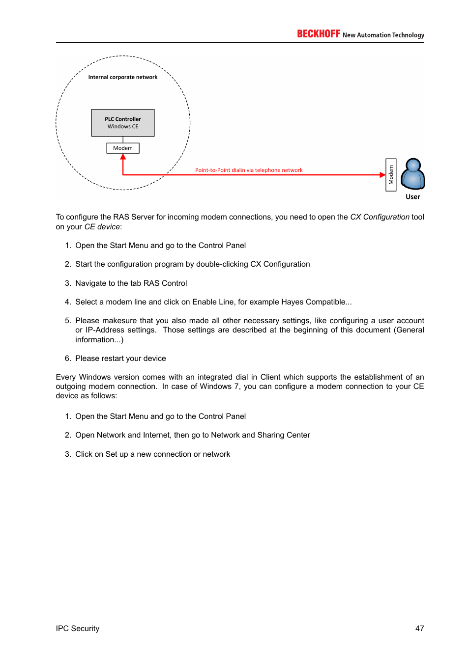 BECKHOFF IPC-Security User Manual | Page 47 / 73