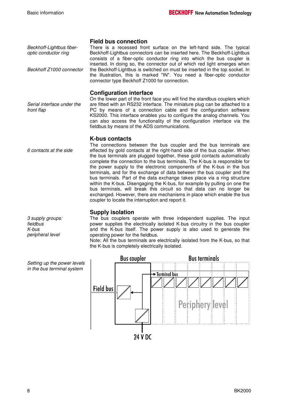 BECKHOFF BK2000 User Manual | Page 8 / 30
