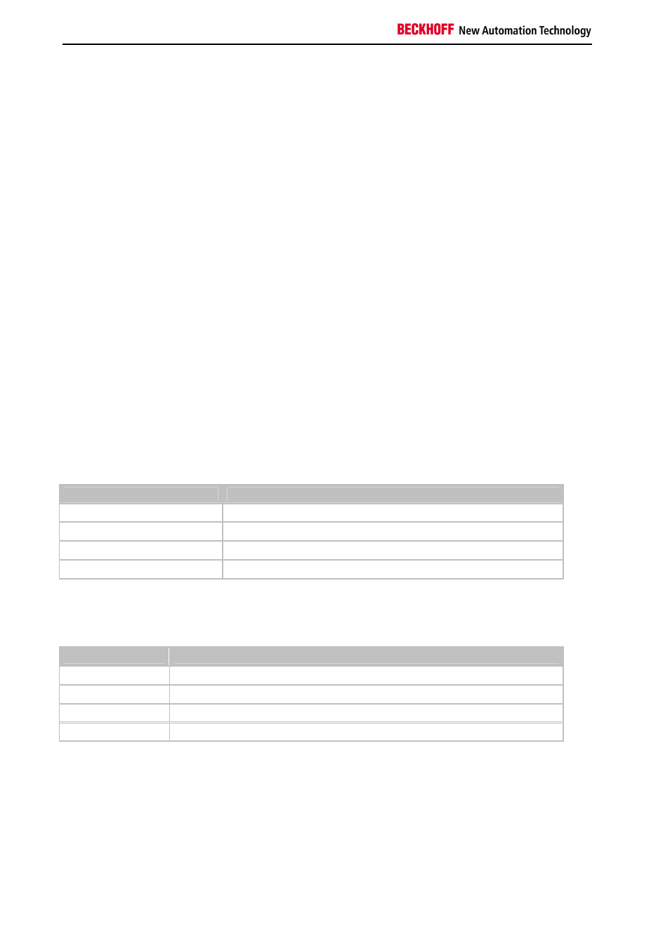 Exceeding the output data length (outputdata), Exceeding the configuration data length (cfgdata), Maximum dp buffer sizes | BECKHOFF BK3xx0 User Manual | Page 82 / 95