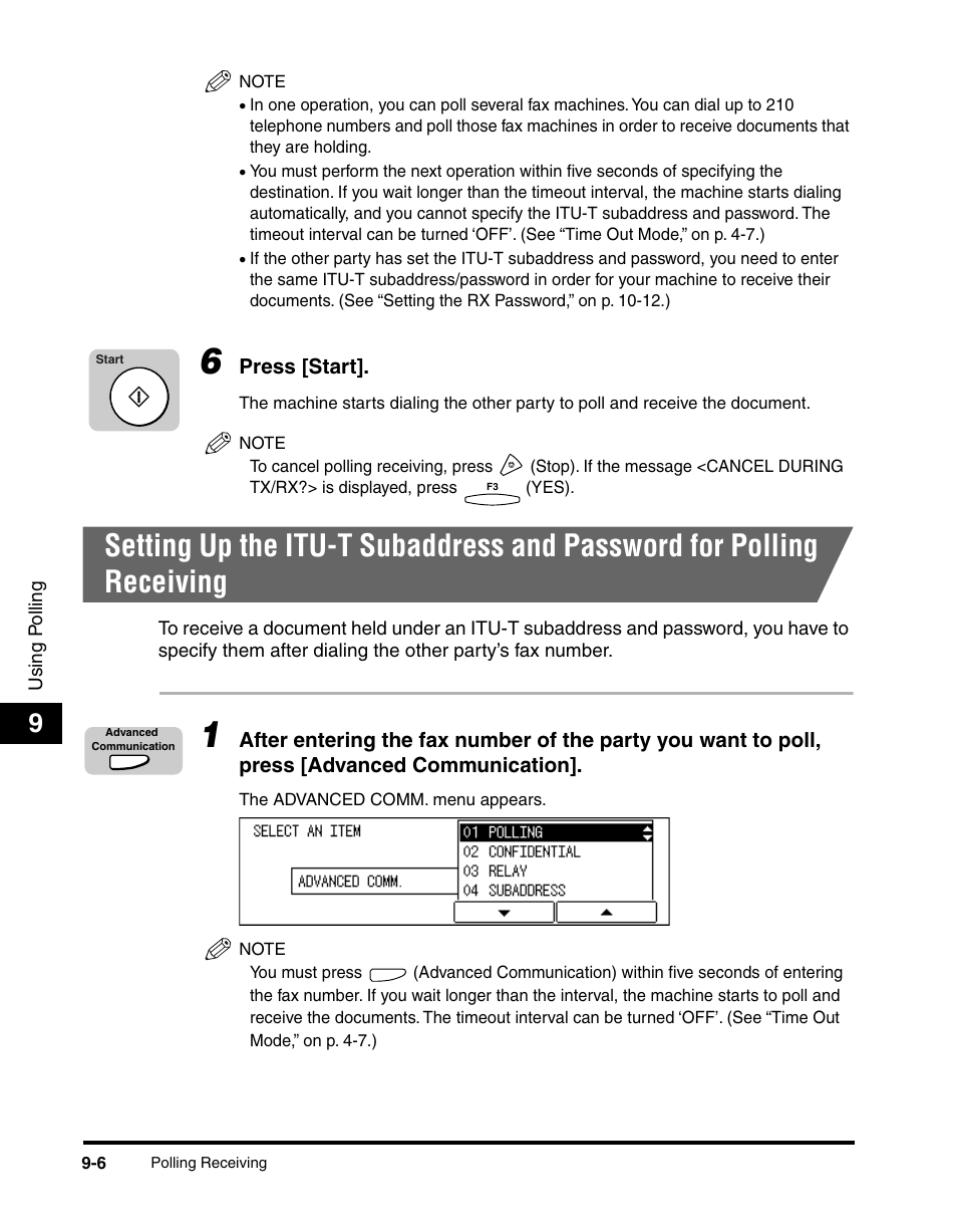 Canon IMAGERUNNER 2010F User Manual | Page 257 / 382