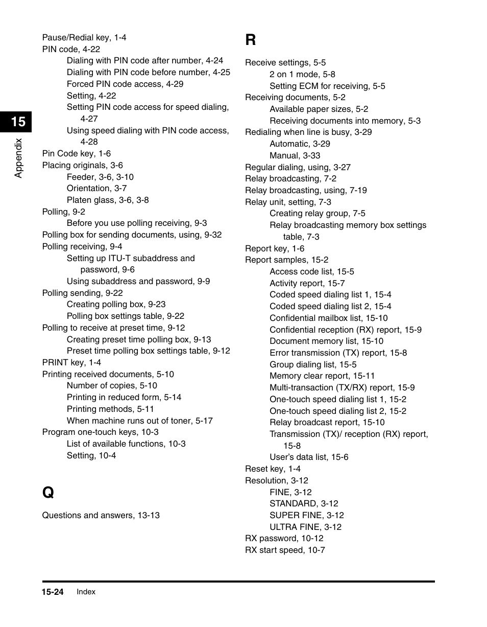 Canon IMAGERUNNER 2010F User Manual | Page 379 / 382