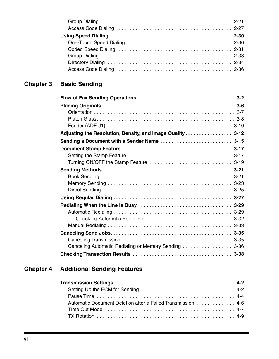 Canon IMAGERUNNER 2010F User Manual | Page 7 / 382