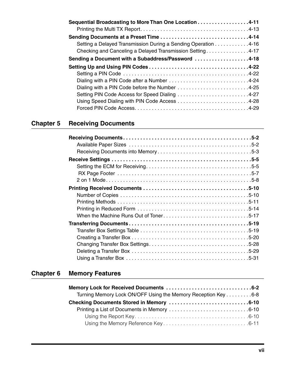 Canon IMAGERUNNER 2010F User Manual | Page 8 / 382