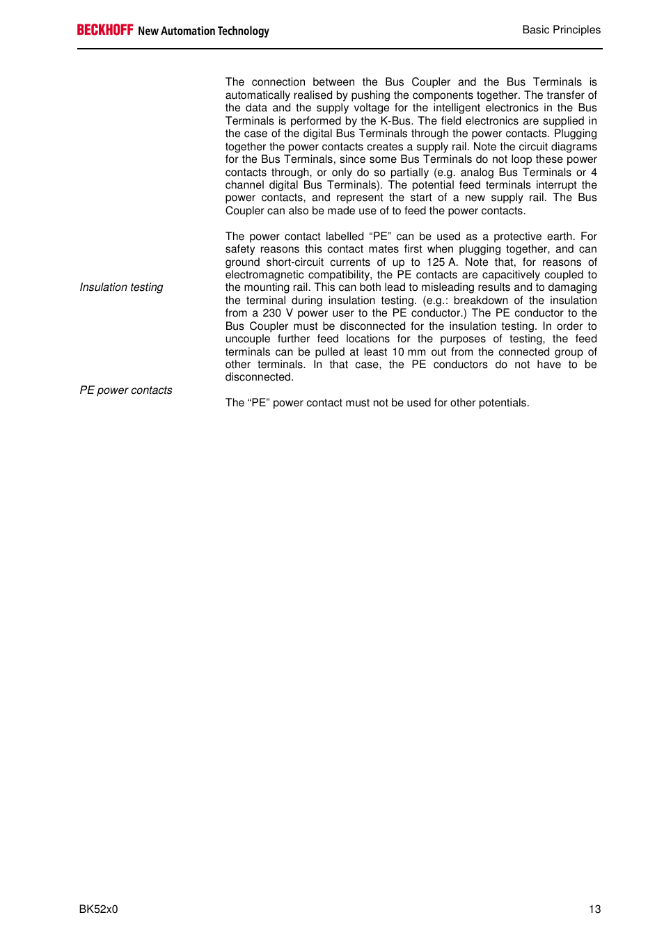 BECKHOFF BK5200 User Manual | Page 13 / 32