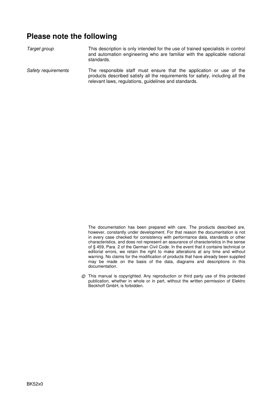 BECKHOFF BK5200 User Manual | Page 2 / 32