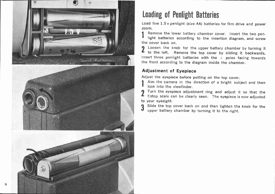 Canon AUTO ZOOM 1218 User Manual | Page 9 / 47