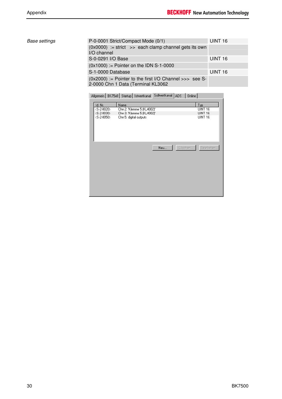 BECKHOFF BK7500 User Manual | Page 30 / 32