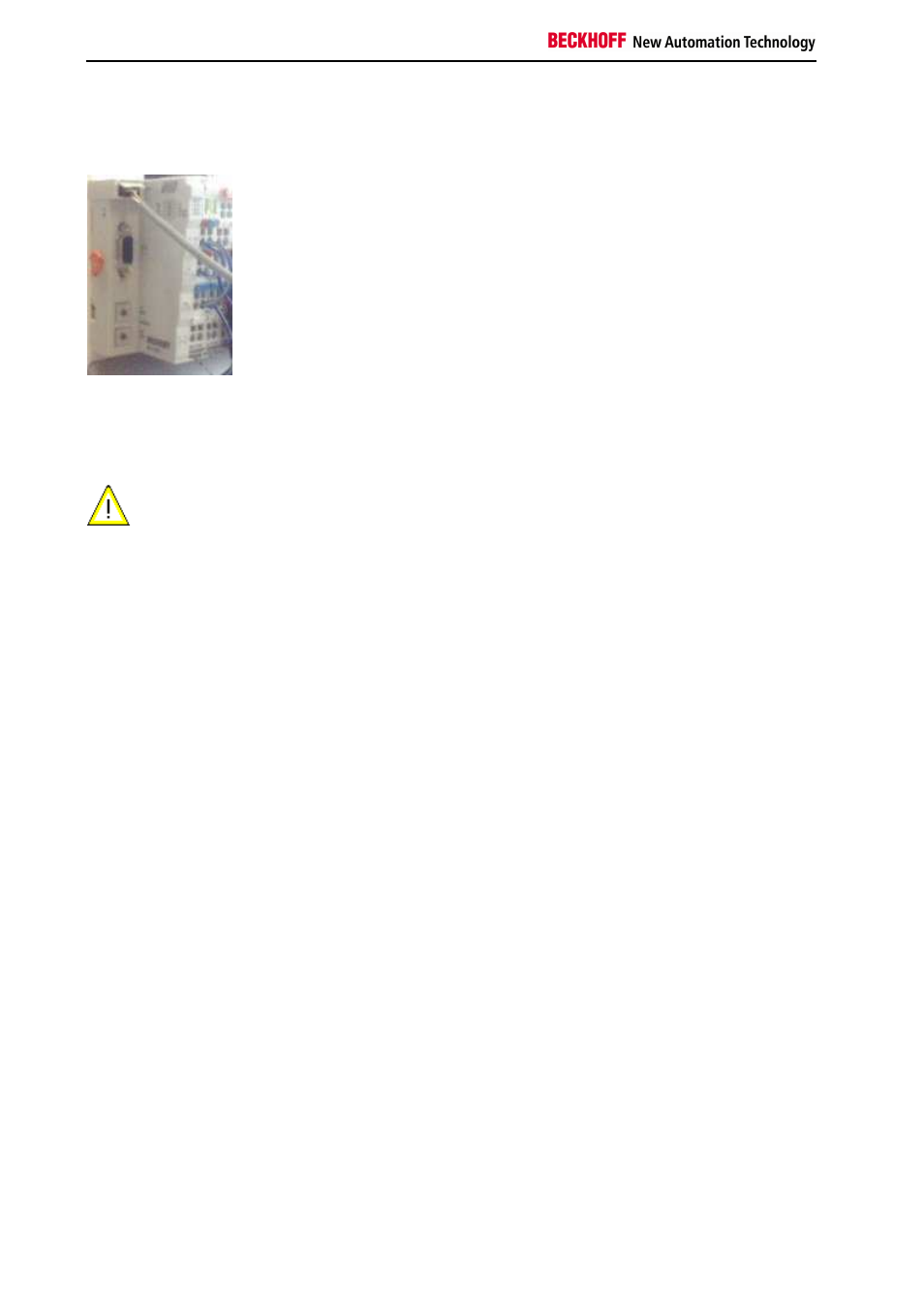 Programming cable | BECKHOFF BC3150 User Manual | Page 22 / 112